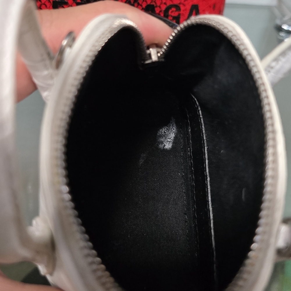 Balenciaga Micro Ville Bag Croc-Embossed Bag - Picture 10 of 13